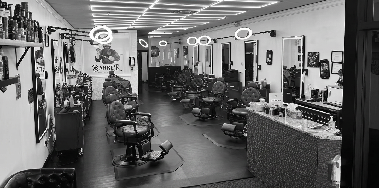 Inside one of Sean Tela's salon locations in metro Detroit